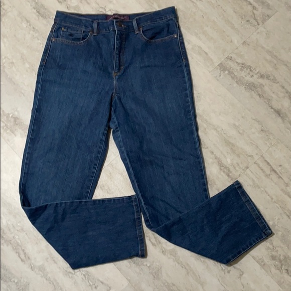 Gloria Vanderbilt Denim - Dark Wash Mom Jeans